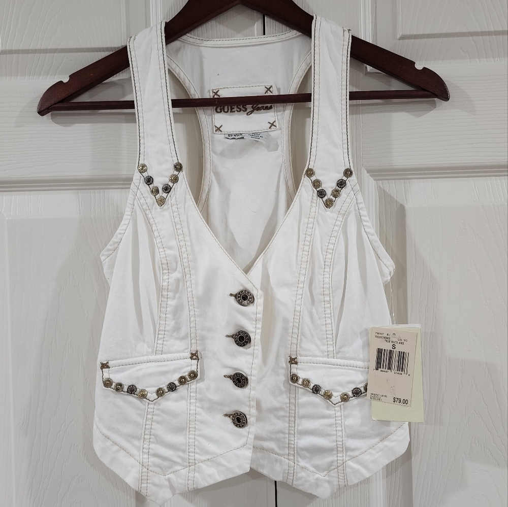 Guess Vest size Small NWT